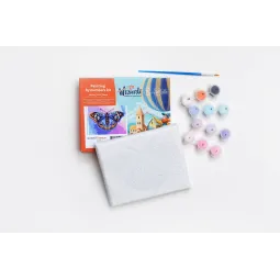 Kit de peinture par numéros Poisson à la mode 13x16 cm MINI173