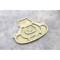 Organiseur pour perles "Cat-Yogi" (avec couvercle) OR-176