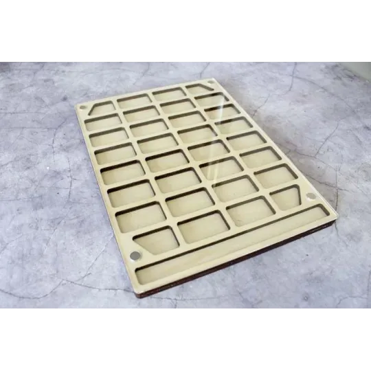 Organiseur pour perles "Straight" (avec couvercle) OR-184