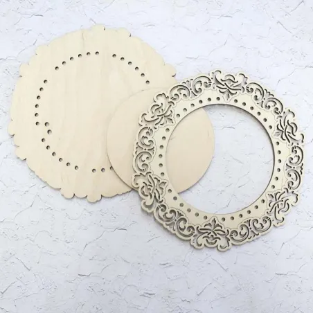 Round Lace Frame Small OR-031