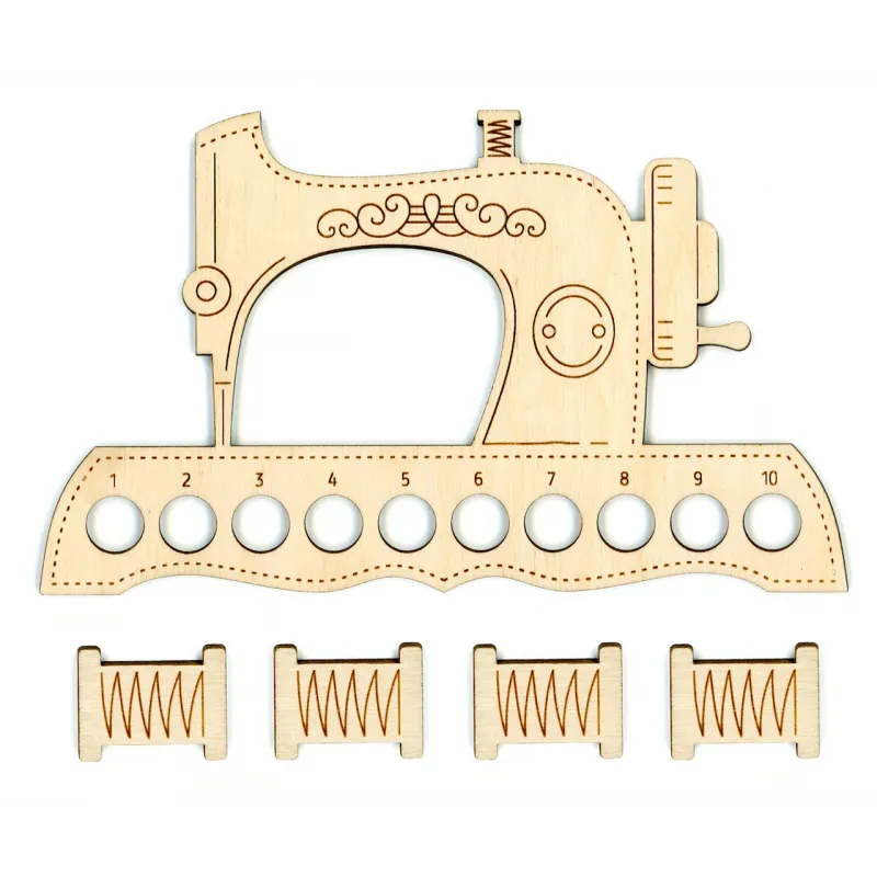 Organiseur de machine à coudre Mouline + 4 bobines OR-037
