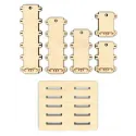 Ritės rinkinys Simple (10 vnt.) + laikiklis OR-042