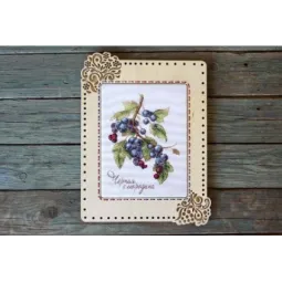 Openwork frame "Berries" No. 1 OR-044