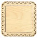 Small frame 11 x11 cm"Weaving" OR-204