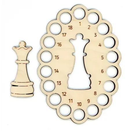 Mouline Organizer Schach Königin + 1 Spule OR-058