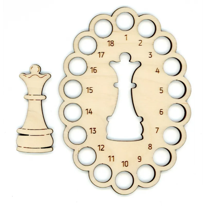 Mouline Organiser Chess Queen + 1 Bobine OR-058