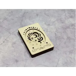 Wooden needle case "Virgo" OR-222