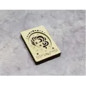 Wooden needle case "Virgo" OR-222
