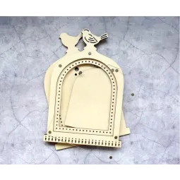 Cadre "Cloche en verre" grand OR-233