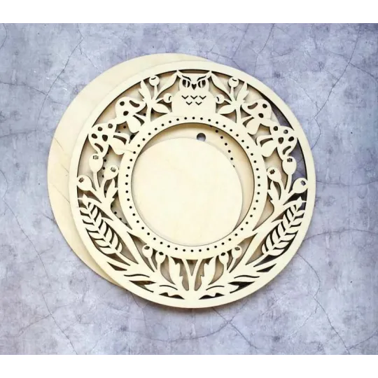 SALE Frame "Forest wreath" large OR-237