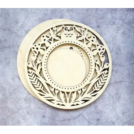 SALE Frame "Forest wreath" large OR-237