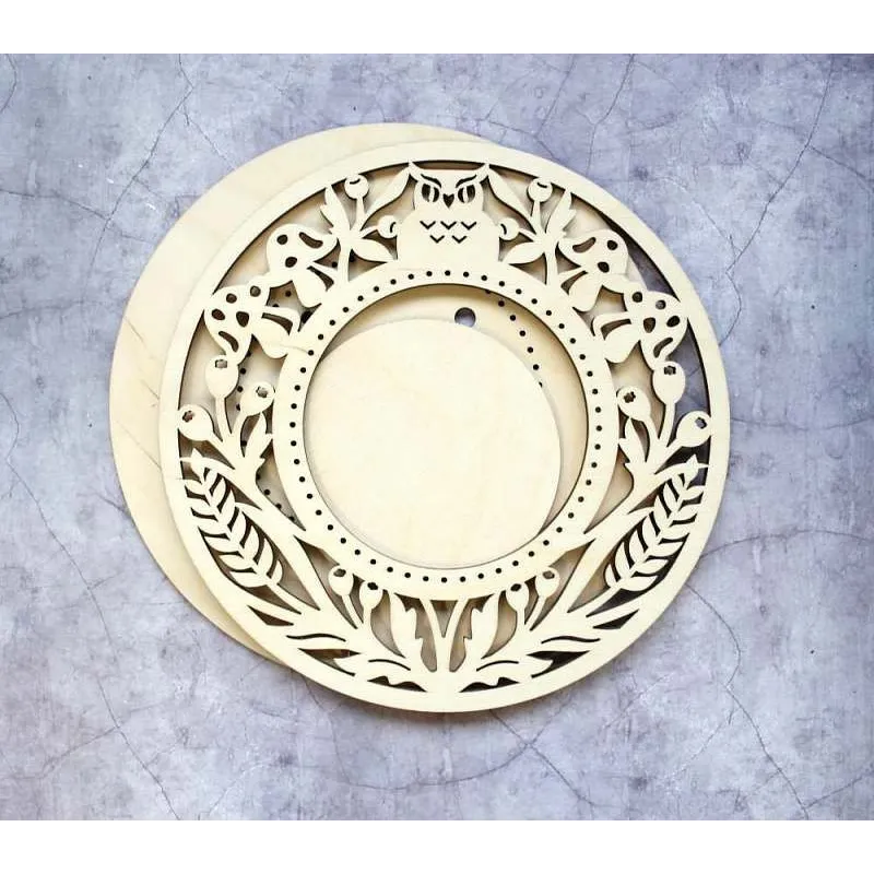 SALE Frame "Forest wreath" large OR-237