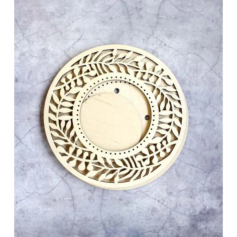 Cadre « Couronne d'herbes » moyen OR-239