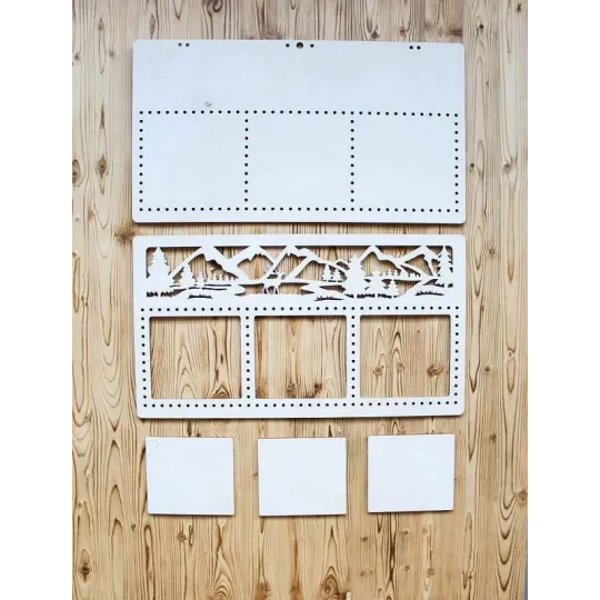 SALE Triple frame "Mountains" OR-241