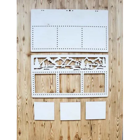 SALE Triple frame "Mountains" OR-241