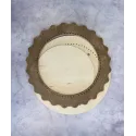 Frame brown circle small OR-245