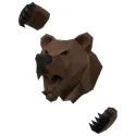 Wizardi 3D Papercraft Bear PP-1MED-BRW