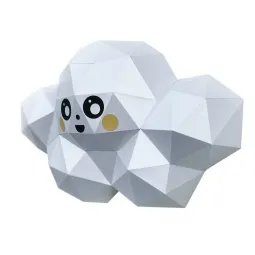 WIZARDI 3D popieriaus maketai Cloud PP-1OBL-WHT