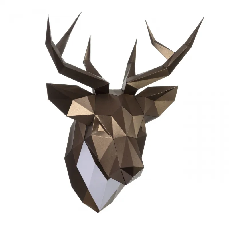 Wizardi 3D Papercraft Kit Deer PP-1OLP-BRO
