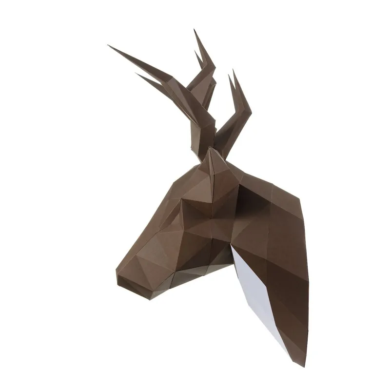 Wizardi 3D Papercraft Kit Deer PP-1OLP-BRW