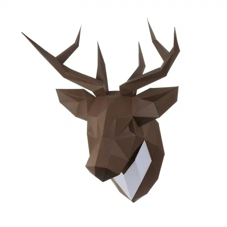 Wizardi 3D Papercraft Kit Deer PP-1OLP-BRW