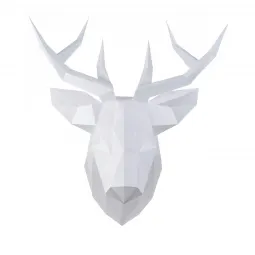 Wizardi 3D popieriaus modelio rinkinys Deer PP-1OLP-WHT