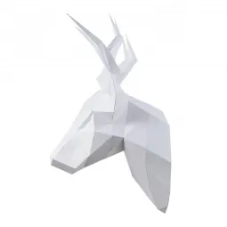 Wizardi 3D popieriaus modelio rinkinys Deer PP-1OLP-WHT