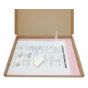 Kit de papercraft 3D Wizardi Hibou Bronze PP-1SOV-2BG