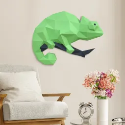 Modèles d'artisanat en papier 3D WIZARDI Caméléon PP-1XAM-2GRI