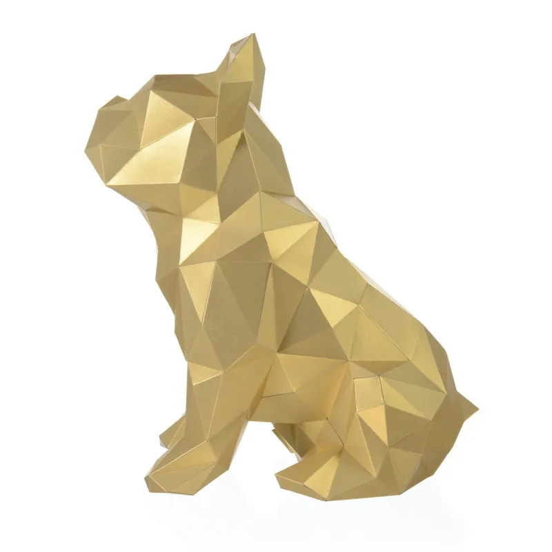 „Wizardi 3D Papercraft Kit Bulldog“ PP-2BJU-GLD