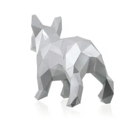 Wizardi 3D Papierbastel-Set Bulldog PP-2BMA-PLA