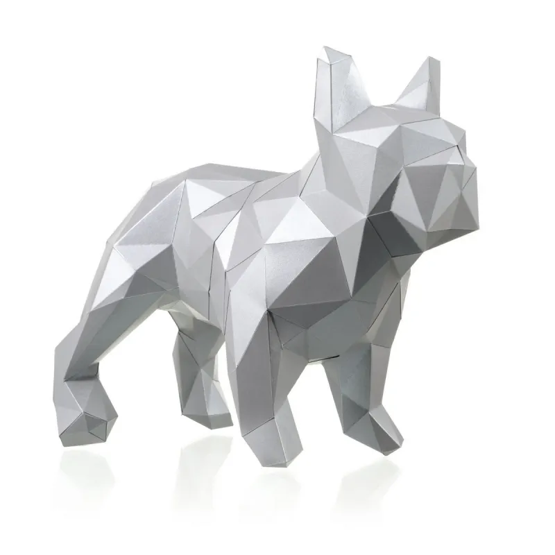 „Wizardi 3D Papercraft Kit Bulldog“ PP-2BMA-PLA