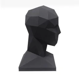 Wizardi 3D popieriaus amatų rinkinio galvutė PP-2HED-BLA