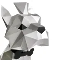 Wizardi 3D Papercraft Kit Yorkshire Terrier PP-2YOR-SLV