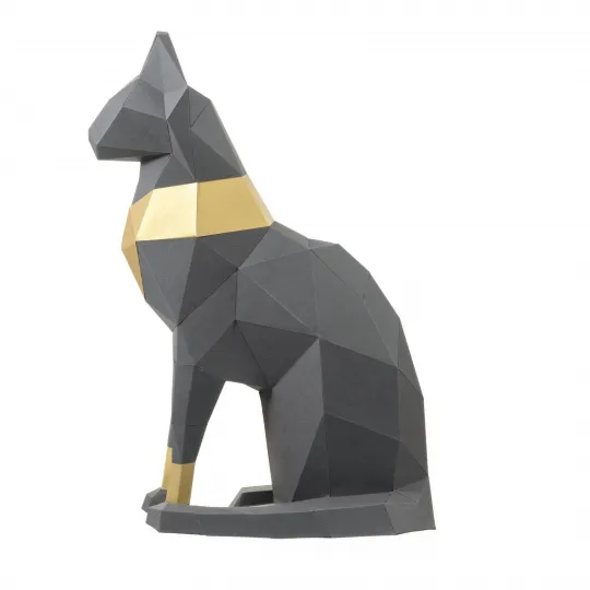 Wizardi 3D Papercraft Kit Cat PP-2KBA-2GR