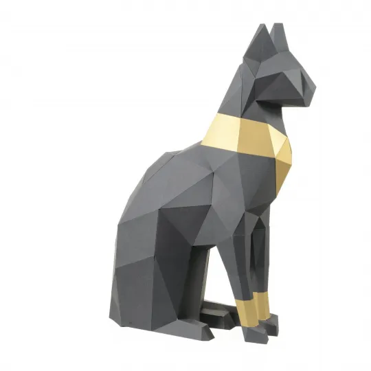 Wizardi 3D Papercraft Kit Cat PP-2KBA-2GR