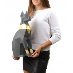 Wizardi 3D popieriaus maketo rinkinys Katė PP-2KBA-2GR