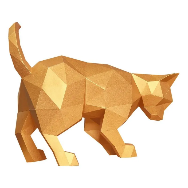 WIZARDI 3D paper craft models Ginger cat PP-2KOT-GIN