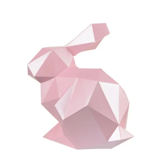 Wizardi 3D Papercraft Kit Rabbit PP-2KRN-PIN