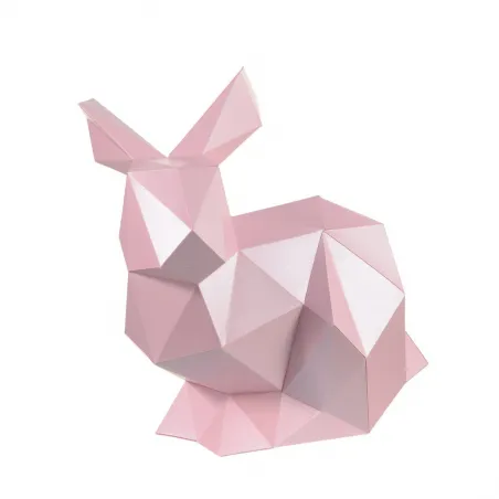 Wizardi 3D Papercraft Kit Rabbit PP-2KRN-PIN