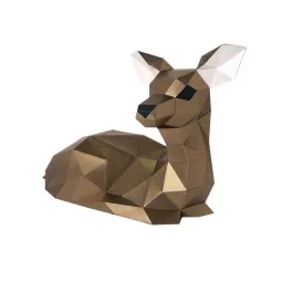 Wizardi 3D Papercraft Kit Bambi PP-2OLN-BRO