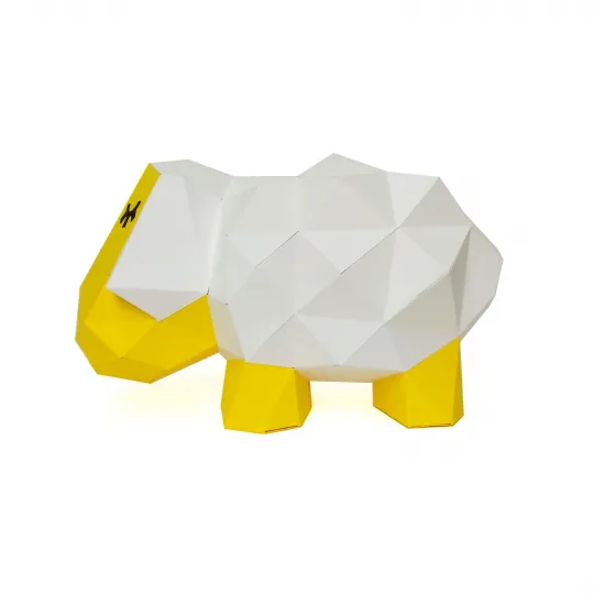 Wizardi 3D Papercraft Kit Mouton Dolly PP-2SHD-YEL