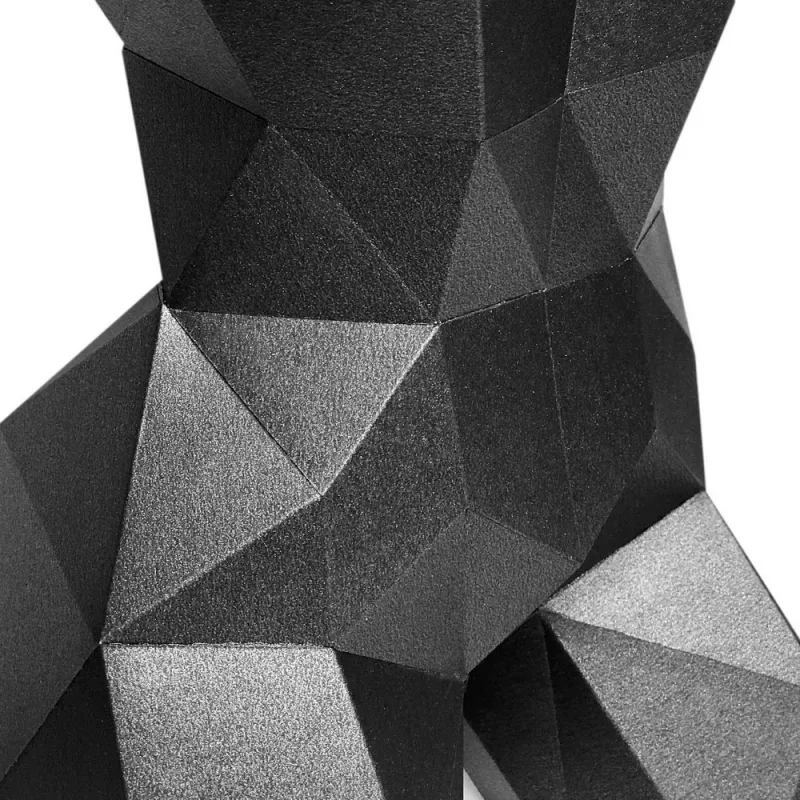 WIZARDI 3D popieriniai amatų modeliai Skulptūra (juoda) PP-2STO-BLA