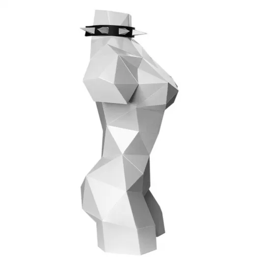 WIZARDI 3D popieriniai amatų modeliai Skulptūra (balta) PP-2STO-WHT