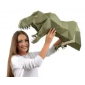 Wizardi Kit de création en papier 3D Dinosaure PP-1DIZ-WAS