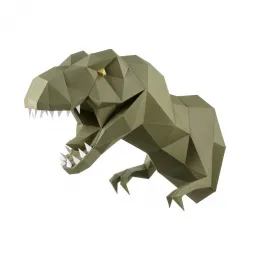 Wizardi Kit de Papercraft 3D Dinosaure PP-1DIZ-WAS