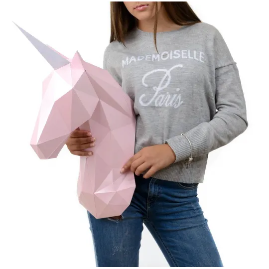 „Wizardi 3D Papercraft Kit Unicorn“ PP-1EDZ-PIN