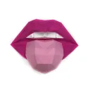 IŠPARDAVIMAS Wizardi 3D Papercraft Kit Lips Pink/Crimson PP-1GUB-2MP