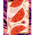 (SALE) Painting by numbers kit. R021 Juicy watermelon 40*50