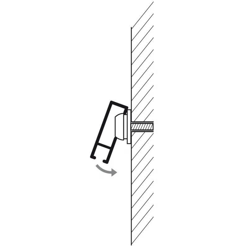 Barre de suspension blanche 200cm RC10320